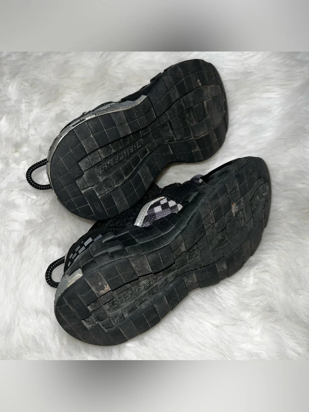 Toddler Sketchers Toddler Sneakers Toddler Shoes Black Boys Size 11